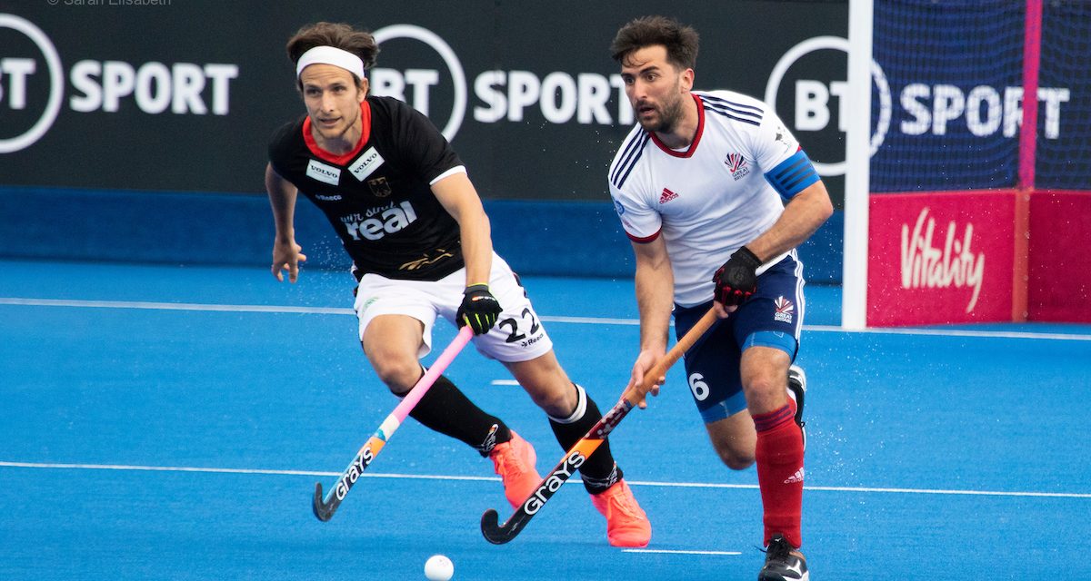 GB in FIH Pro League action at Lee Valley Hockey & Tennis Centre