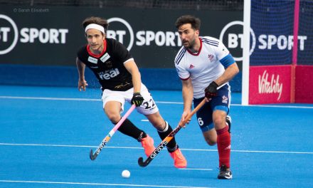 GB in FIH Pro League action at Lee Valley Hockey & Tennis Centre
