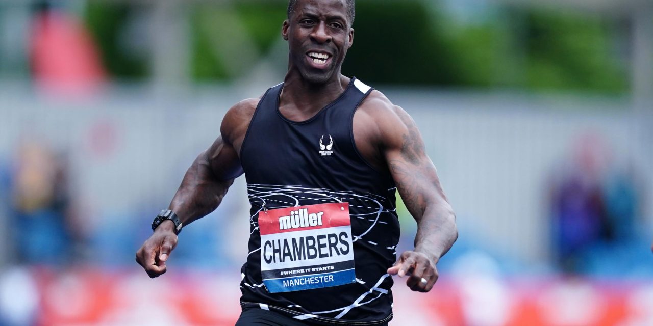 Dwain Chambers proud to support The Prost8 Challenge