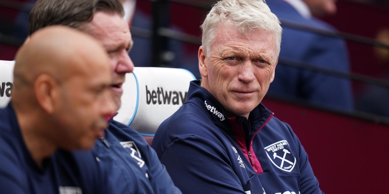 West Ham United boss David Moyes looking for last-day lift