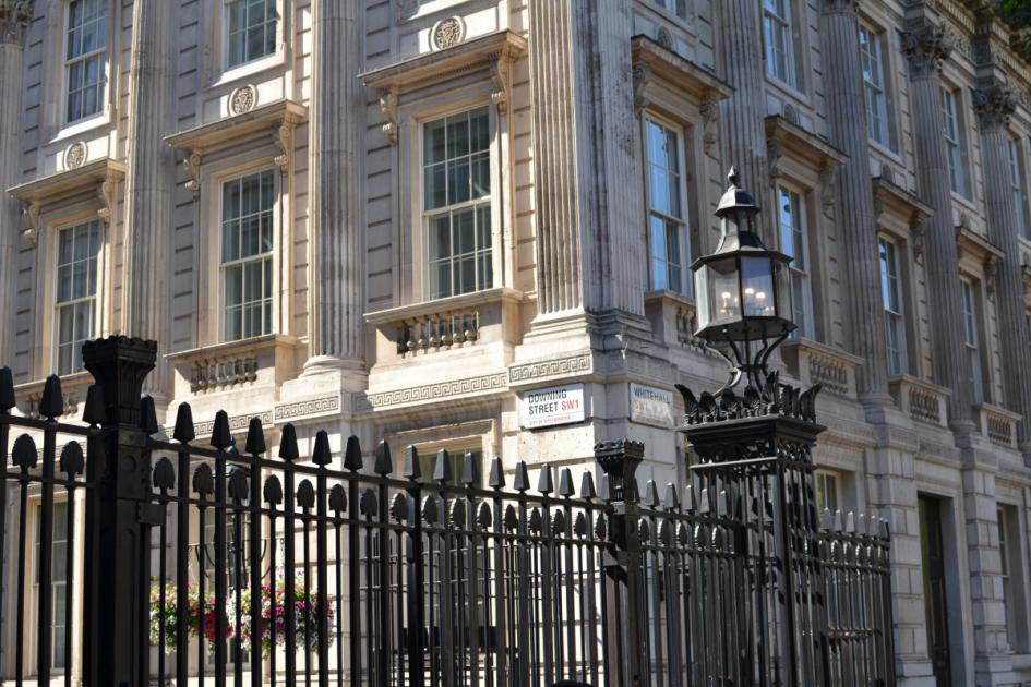 Downing Street news: Car crashes into gates as man is arrested