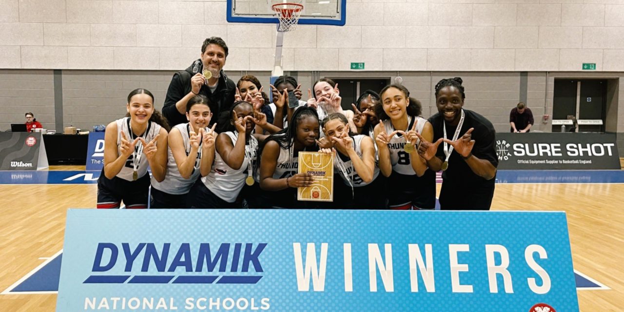 Chadwell Heath Academy girls net national basketball title