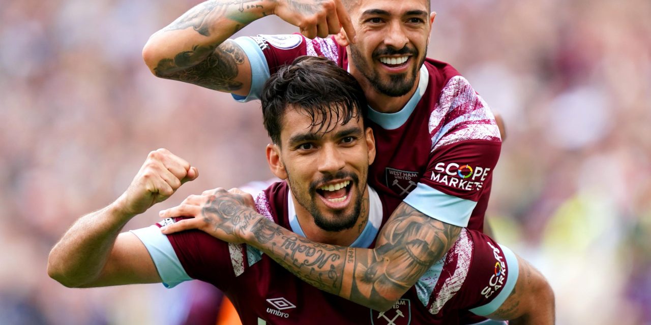 Premier League: West Ham United 3 Leeds United 1