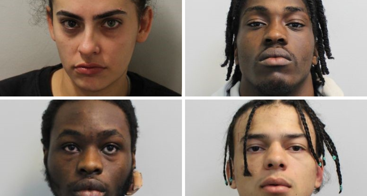 ‘County lines’ gang who trafficked children jailed