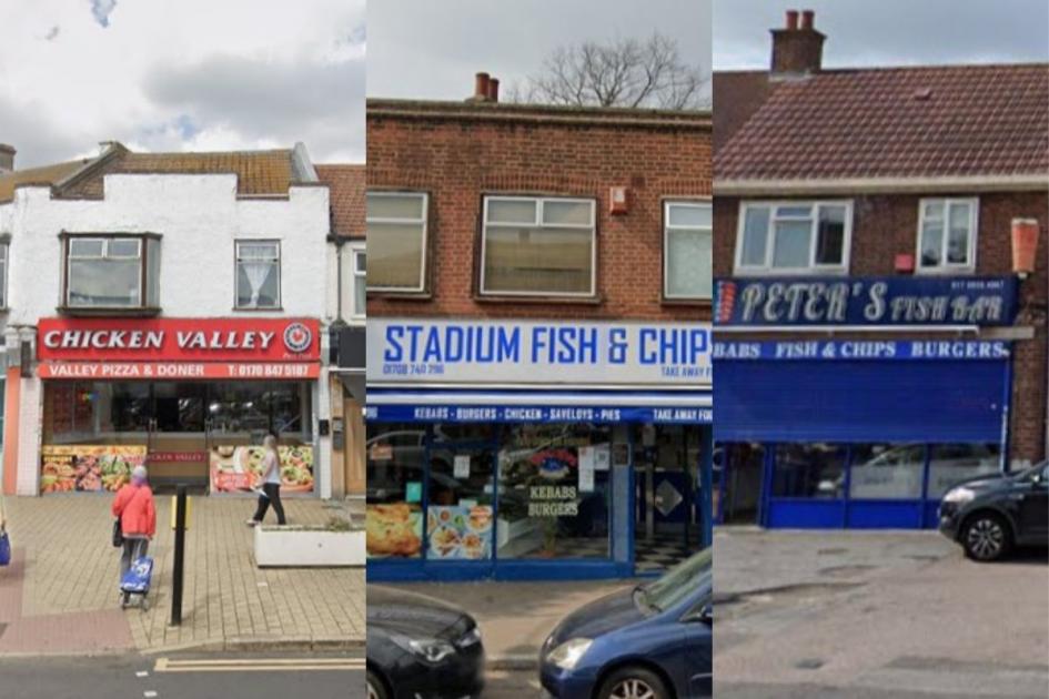 Havering takeaways rated lowest in food hygiene as per FSA