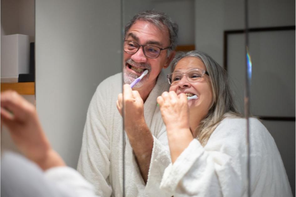 Why should you never wet your toothbrush before applying toothpaste?