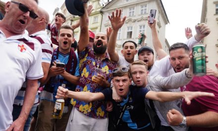 West Ham fans descend on Prague ahead of European final