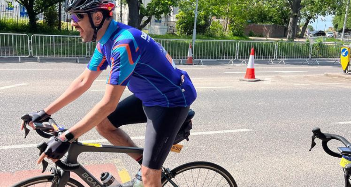 Loughton accountant in 100 mile cycle ride for Diabetes UK