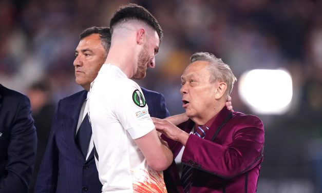 Declan Rice to be sold says West Ham chairman David Sullivan