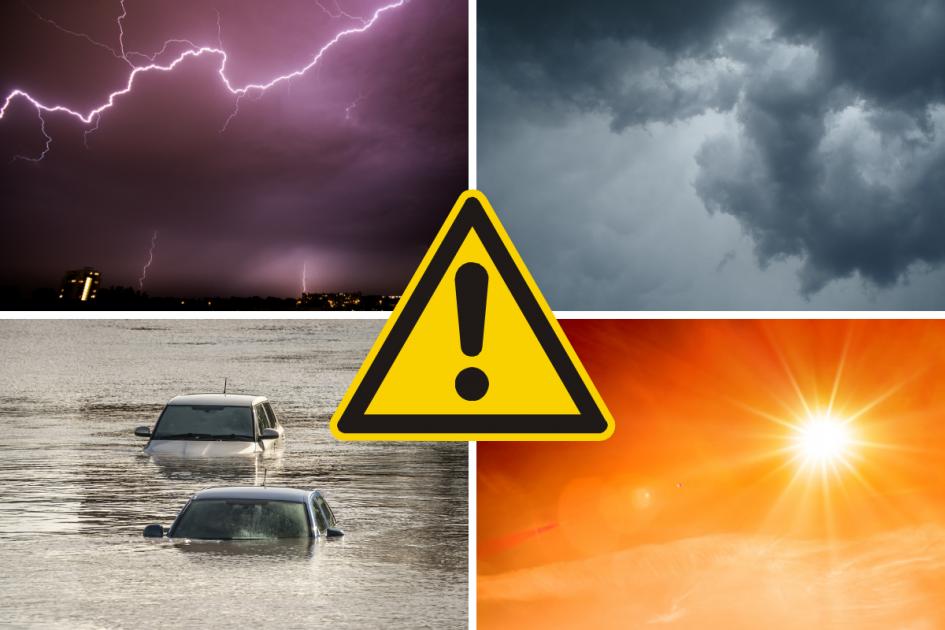 Met Office: What do yellow, amber and red weather warnings mean?