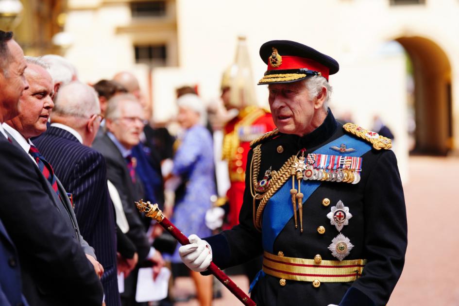 King Charles will ride horseback during Trooping the Colour