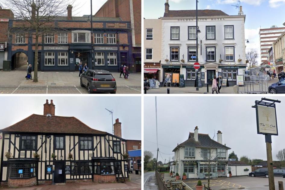 Top-5 pubs in Romford with outdoor seating, according to TripAdvisor