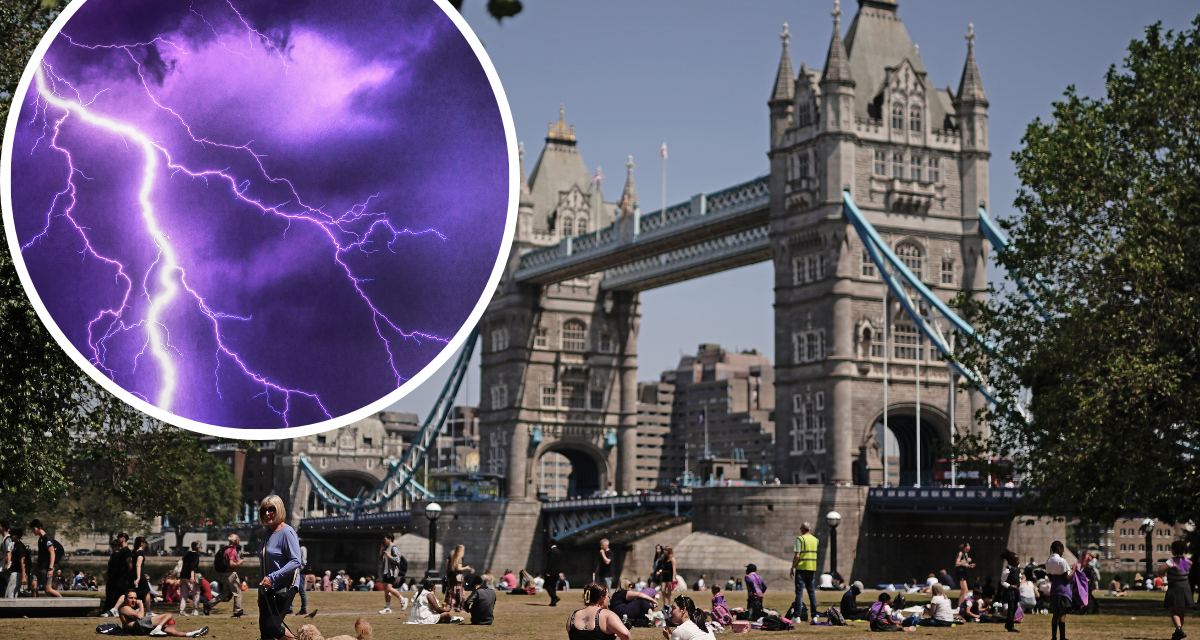 Met Office: Hour-by-hour forecast for London amid thunderstorm warning