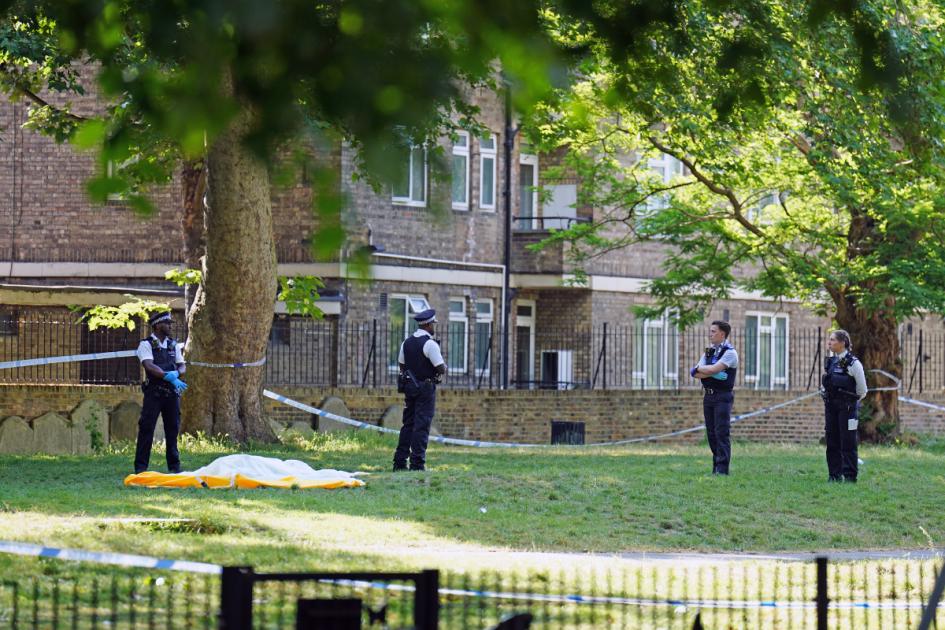 Paddington Green Westminster stabbing: Pictures from scene