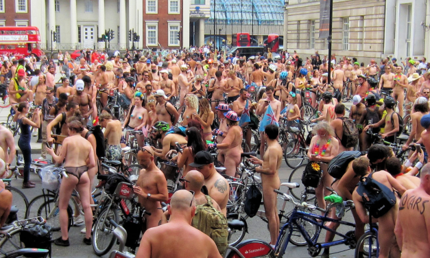 World Naked Bike Ride comes to London this weekend