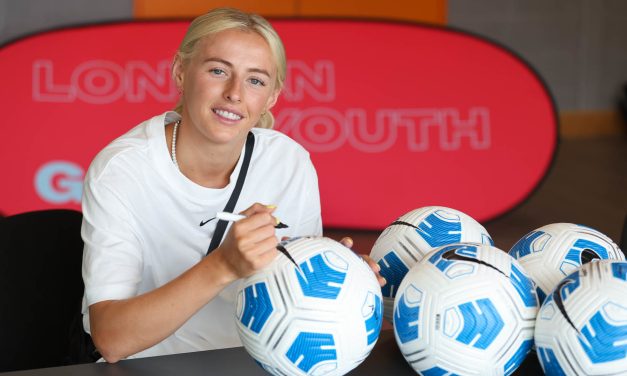 Lionesses hero Kelly inspires girls at London Youth Games