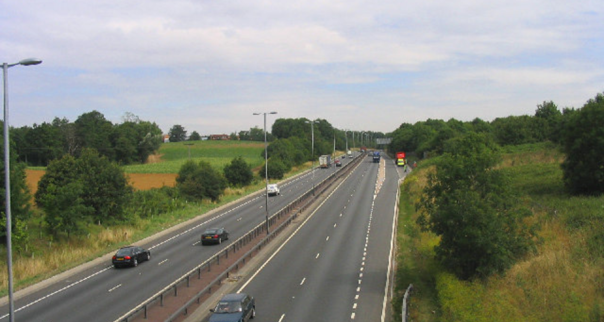 Traffic build-up on A12 motorway after 'serious collision'