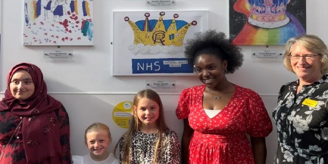 Queen’s Hospital crowns children’s Coronation poster winners