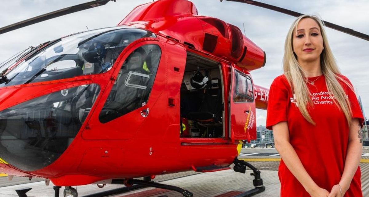 Mum stabbed by partner praises London Air Ambulance
