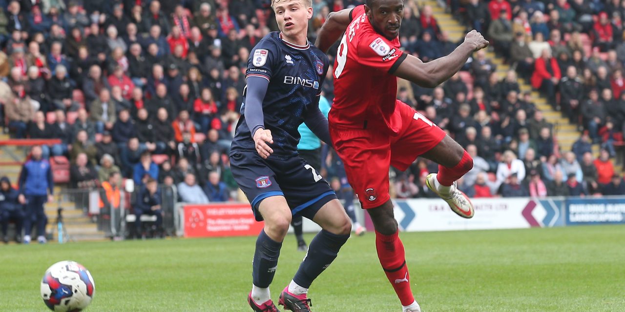 Leyton Orient’s Omar Beckles so happy at local club