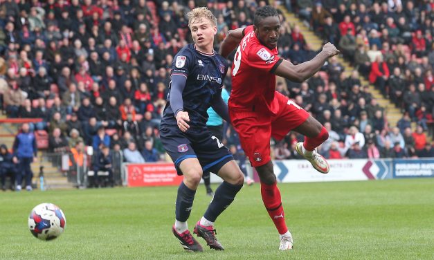 Leyton Orient’s Omar Beckles so happy at local club
