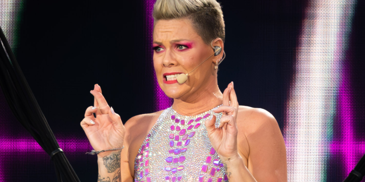 P!nk left in shock at BST Hyde Park as ashes thrown on stage