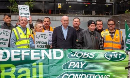 Train drivers’ 24-hour strike stops rail services in England | Rail strikes