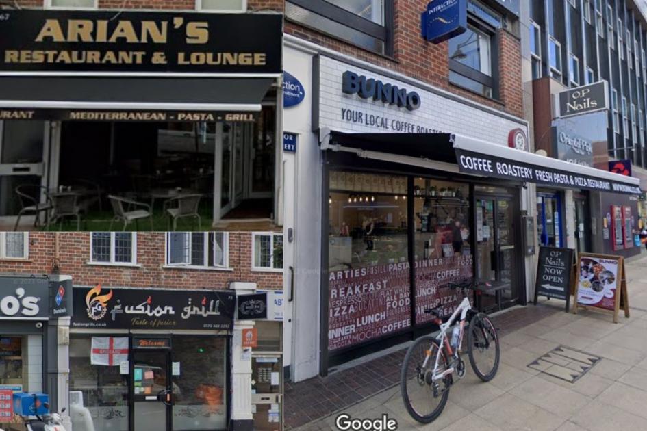 Four Havering restaurant and cafe premises listed for sale