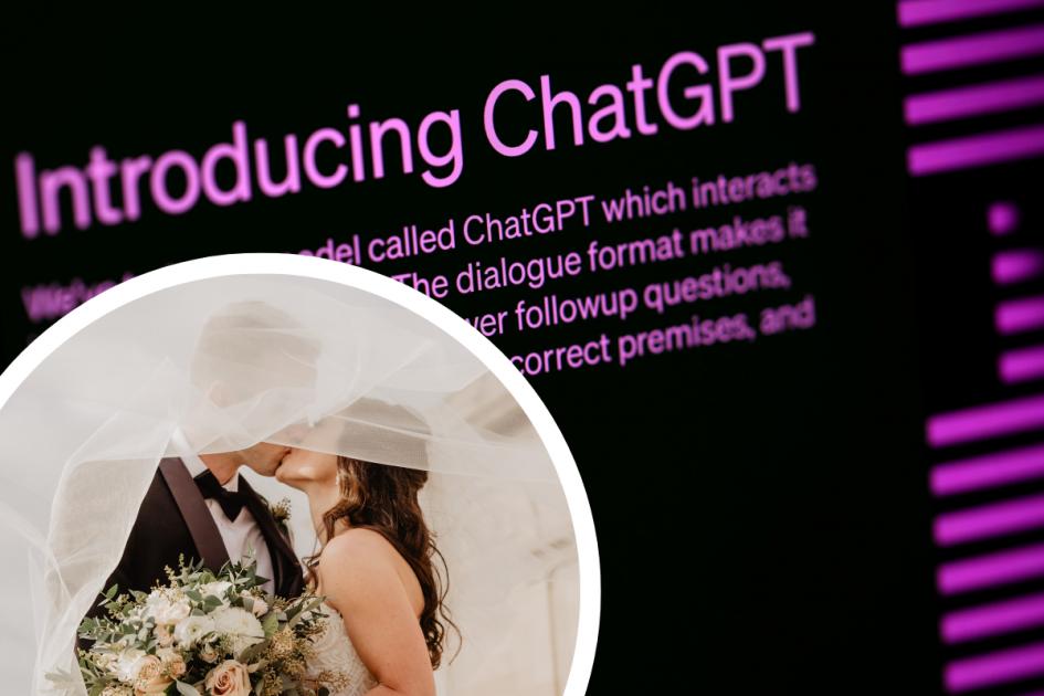 Chat GPT wrote my wedding speech – see what it came up with