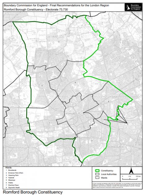 Final Havering parliamentary constituency plans revealed