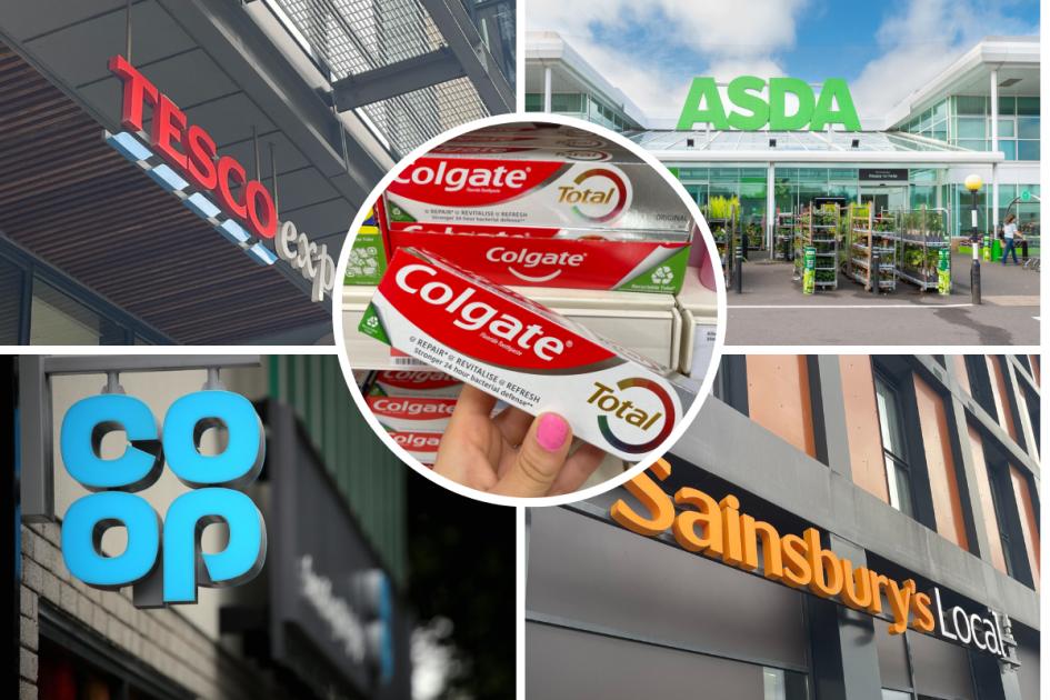 Colgate toothpaste prices at Tesco, Sainsbury’s and more