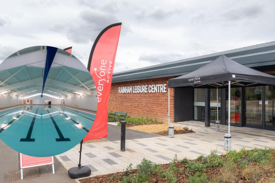 Rainham Leisure Centre swimming pool opening date revealed