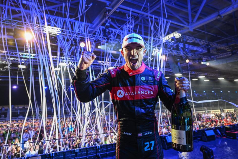 Jake Dennis wins Formula E championship at London E-Prix