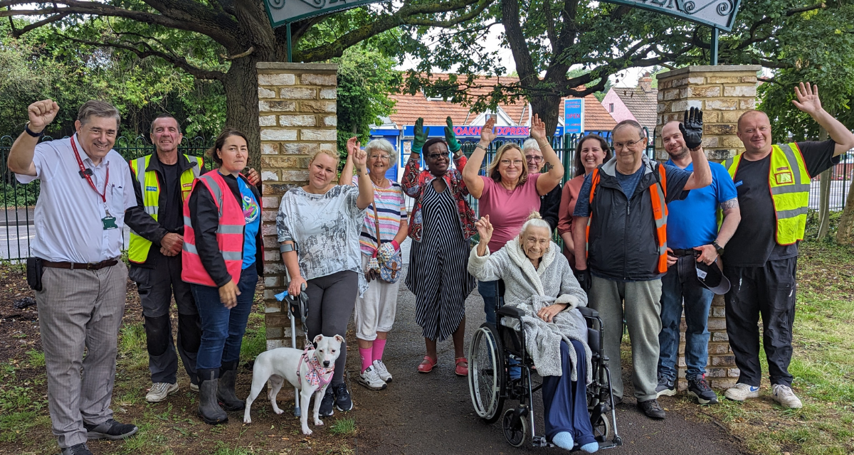 Hitchin Green Close in Harold Hill reopens after long works