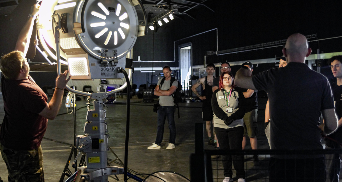 Barking and Dagenham College students learn film production