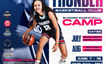 Basketball camps staged by BAD Thunder at Chadwell Heath