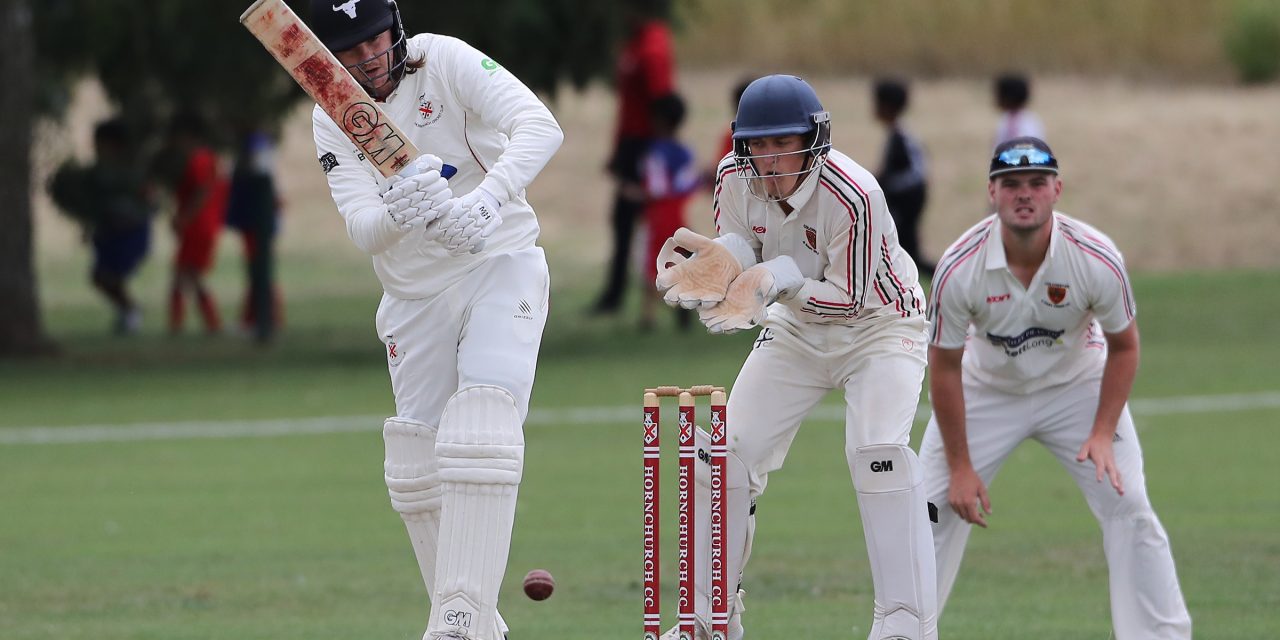 Hornchurch captain Gordon delighted at halfway stage