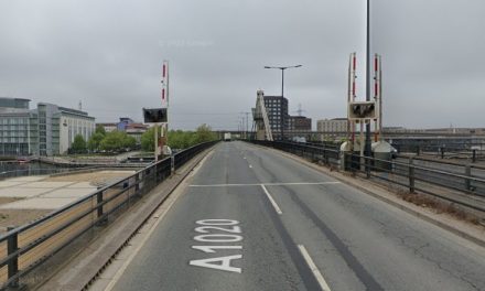 Pedestrian hit by a car on Connaught Bridge in Newham