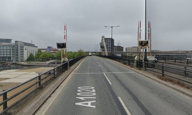 Pedestrian hit by a car on Connaught Bridge in Newham