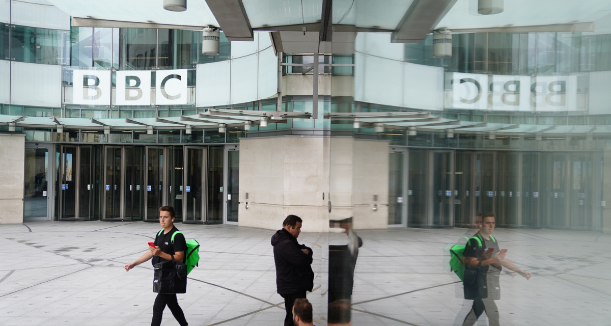Male member of staff has been suspended, the BBC confirms