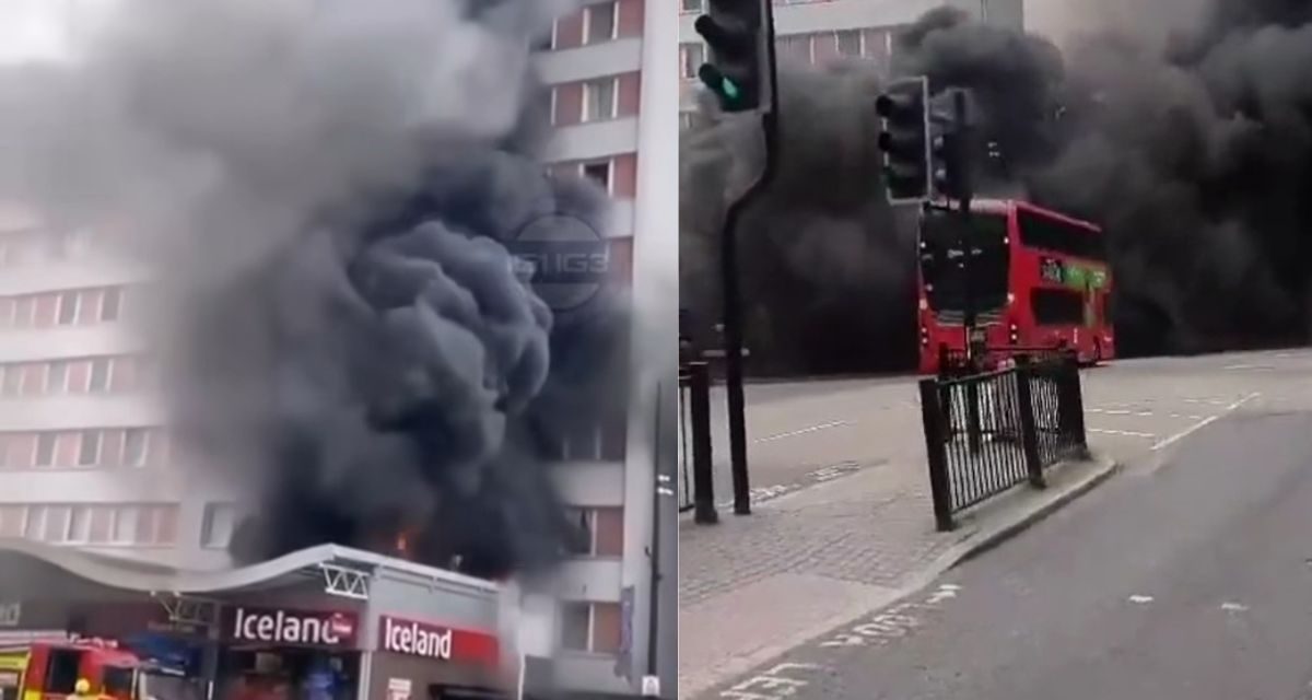 Forest Gate Iceland shop fire: ‘Smoking materials’ caused blaze