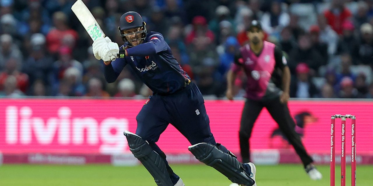 Vitality Blast: Essex see hopes shattered by Somerset