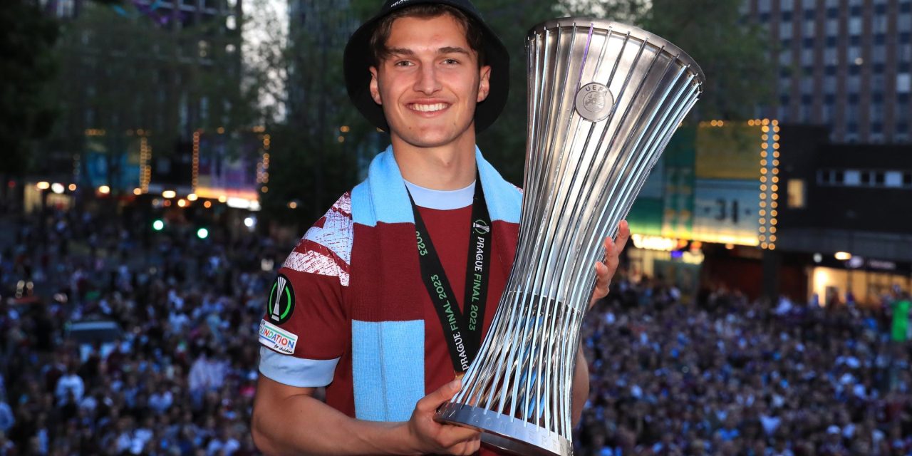 West Ham United’s Freddie Potts on a high Down Under