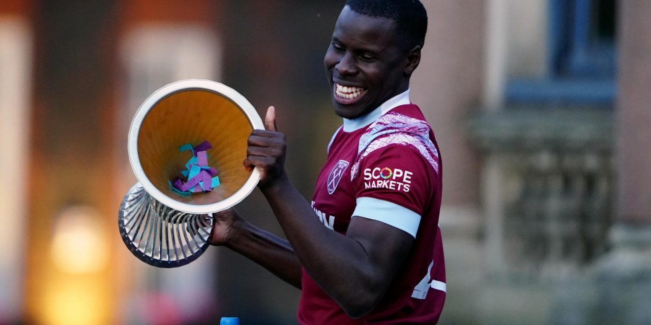 West Ham United youngsters on tour praised by Kurt Zouma
