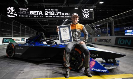 McLaren Formula E star smashes indoor speed record at ExCeL
