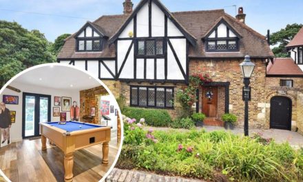 Zoopla is selling a stunning Tudor style home in London