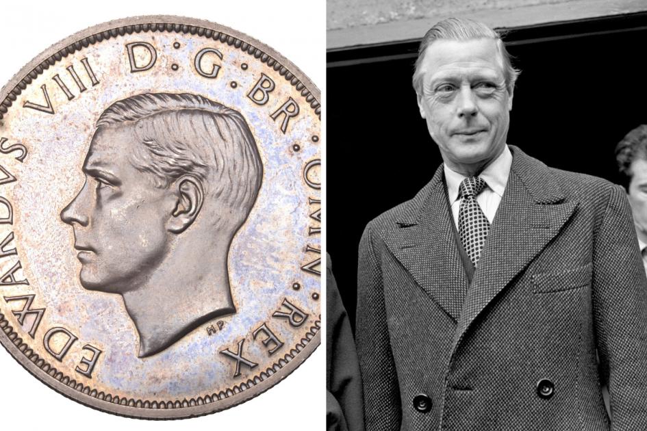 Very rare Edward VIII coin predicted to fetch £200k at auction