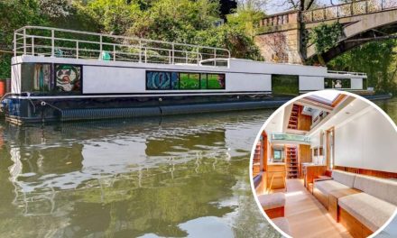 Zoopla is selling a £600k boathouse on Regents Canal