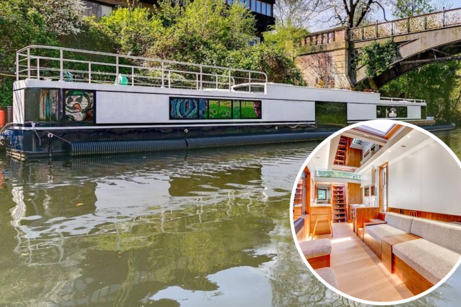 Zoopla is selling a £600k boathouse on Regents Canal