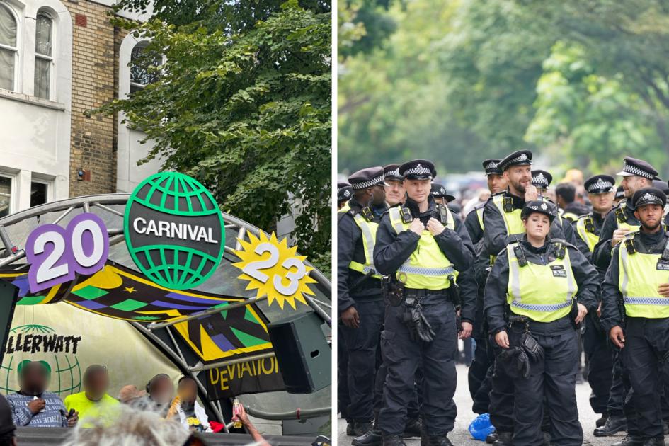 Eight stabbed after Notting Hill Carnival concludes